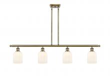 Innovations Lighting 516-4I-AB-G559-5GWH - Bridal Veil - 4 Light - 48 inch - Antique Brass - Cord hung - Island Light