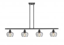 Innovations Lighting 516-4I-BK-G92-LED - Fenton - 4 Light - 48 inch - Matte Black - Cord hung - Island Light