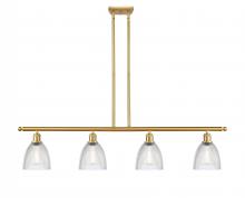 Innovations Lighting 516-4I-SG-G382 - Castile - 4 Light - 48 inch - Satin Gold - Cord hung - Island Light