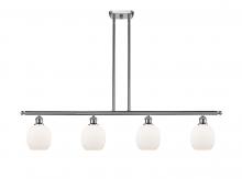 Innovations Lighting 516-4I-SN-G101-LED - Belfast - 4 Light - 48 inch - Brushed Satin Nickel - Cord hung - Island Light