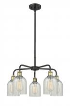 Innovations Lighting 516-5CR-BAB-G2511 - Caledonia - 5 Light - 23 inch - Black Antique Brass - Chandelier