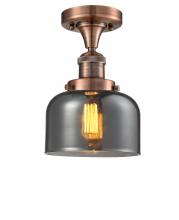 Innovations Lighting 517-1CH-AC-G73 - Bell - 1 Light - 8 inch - Antique Copper - Semi-Flush Mount