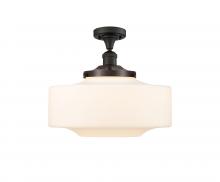 Innovations Lighting 517-1CH-OB-G691-16 - Bridgeton - 1 Light - 12 inch - Oil Rubbed Bronze - Semi-Flush Mount