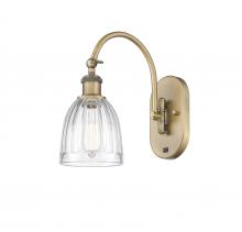 Innovations Lighting 518-1W-BB-G442 - Brookfield - 1 Light - 6 inch - Brushed Brass - Sconce