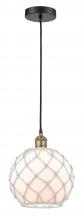 Innovations Lighting 616-1P-BAB-G121-10RW - Edison - 1 Light - 10 inch - Black Antique Brass - Mini Pendant