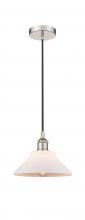 Innovations Lighting 616-1P-PN-G131 - Orwell - 1 Light - 8 inch - Polished Nickel - Cord hung - Mini Pendant