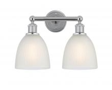 Innovations Lighting 616-2W-PC-G381 - Castile - 2 Light - 15 inch - Polished Chrome - Bath Vanity Light