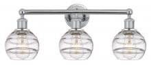 Innovations Lighting 616-3W-PC-G556-6CL - Rochester - 3 Light - 24 inch - Polished Chrome - Bath Vanity Light