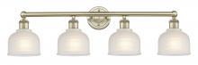 Innovations Lighting 616-4W-AB-G411 - Dayton - 4 Light - 33 inch - Antique Brass - Bath Vanity Light