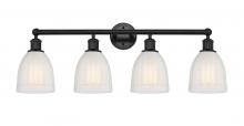 Innovations Lighting 616-4W-BK-G441 - Brookfield - 4 Light - 33 inch - Matte Black - Bath Vanity Light