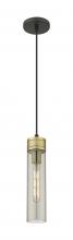 Innovations Lighting 617-1P-BAB-G617-11SM - Boreas - 1 Light - 3 inch - Black Antique Brass - Cord Hung - Mini Pendant