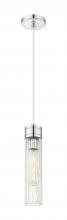 Innovations Lighting 617-1P-PC-G617-11SCL - Boreas - 1 Light - 3 inch - Polished Chrome - Cord Hung - Mini Pendant