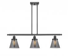 Innovations Lighting 916-3I-BK-G63 - Cone - 3 Light - 36 inch - Matte Black - Stem Hung - Island Light