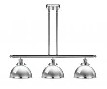 Innovations Lighting 916-3I-PC-MFD-10-PC - Derby - 3 Light - 36 inch - Polished Chrome - Stem Hung - Island Light