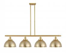 Innovations Lighting 916-4I-SG-MFD-10-SG - Derby - 4 Light - 48 inch - Satin Gold - Stem Hung - Island Light