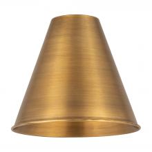 Innovations Lighting MBC-8-BB - Berkshire Light 8 inch Brushed Brass Metal Shade