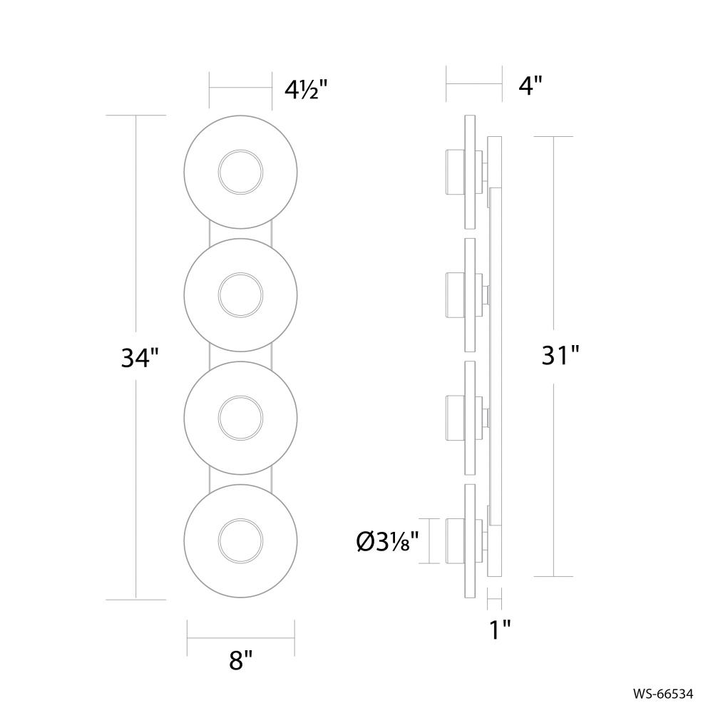 Fresco Bath Vanity Light