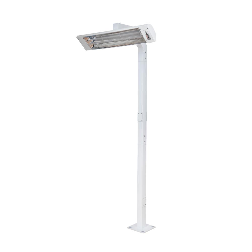 Eurofase EF3908PMW 39 Inch 8ft White Pole Mount With Single Crossbar