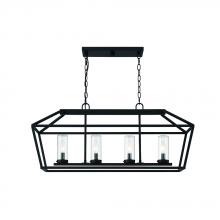 Eurofase 42740-018 - 4LT 34" Outdoor Rectangular Chandelier