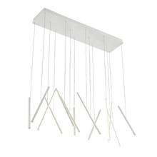 Kuzco Lighting Inc LP14840-WH - Chute 40-in White LED Linear Pendant