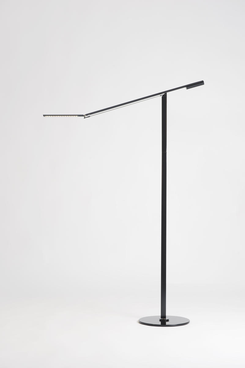 Equo Floor Lamp (Cool Light; Black)