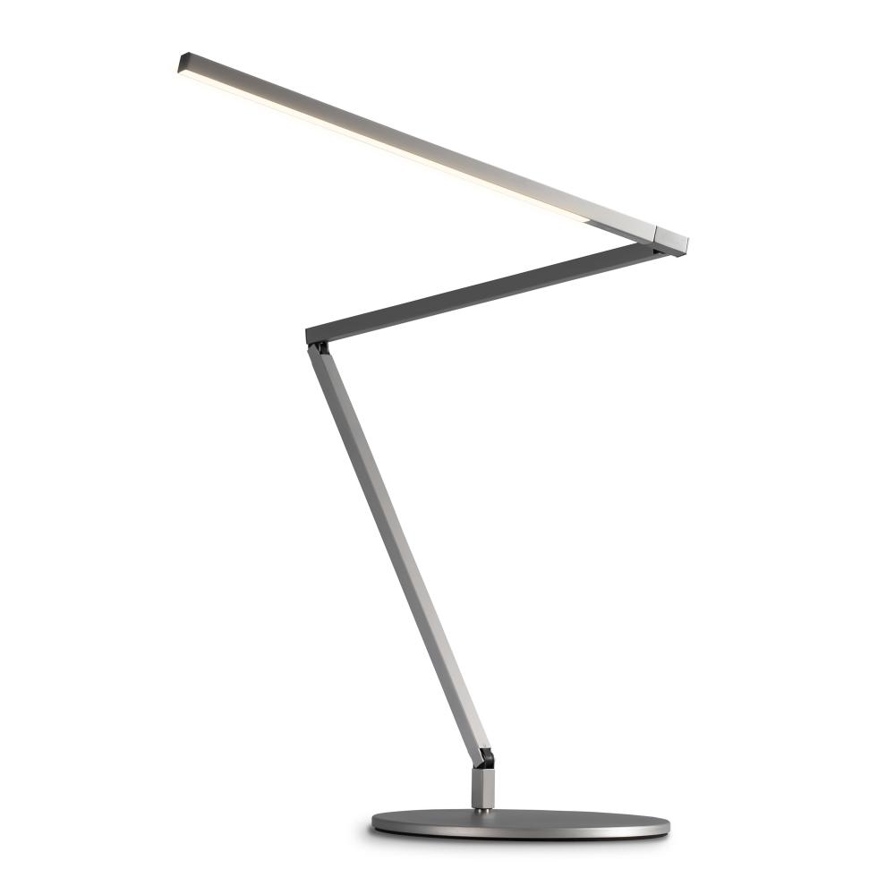 Z-Bar PRO LED Desk Lamp Gen 4 (20th Anniversary Limited Edition)(Brushed Aluminum) with Desk Base