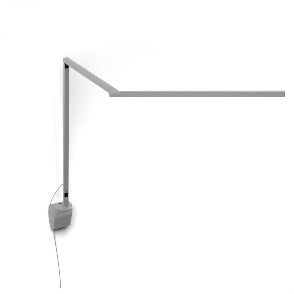 Z-Bar Desk Lamp Gen 4 (Warm Light; Silver) with Wall Mount