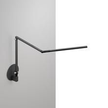 Koncept Inc AR3100-CD-MBK-HWS - Z-Bar mini Desk Lamp with with hardwire wall mount (Cool Light; Metallic Black)