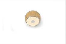 Koncept Inc GRW-S-CRM-WOK-HW - Gravy Wall Sconce - Chrome body, White Oak plates - Hardwire