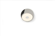 Koncept Inc GRW-S-SIL-CRM-HW - Gravy Wall Sconce - Silver body, Chrome plates - Hardwire