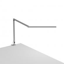 Koncept Inc ZBD3100-D-SIL-2CL - Z-Bar Mini Desk Lamp Gen 4 (Daylight White Light; Silver) with Desk Clamp