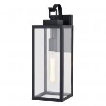 Vaxcel International T0745 - Clinton 6-in. Outdoor Wall Light Matte Black