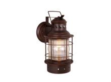 Vaxcel International OW37051BBZ - Hyannis 5.5-in Outdoor Wall Light Burnished Bronze