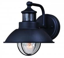 Vaxcel International T0260 - Harwich Motion Sensor Dusk to Dawn Outdoor Wall Light Textured Black