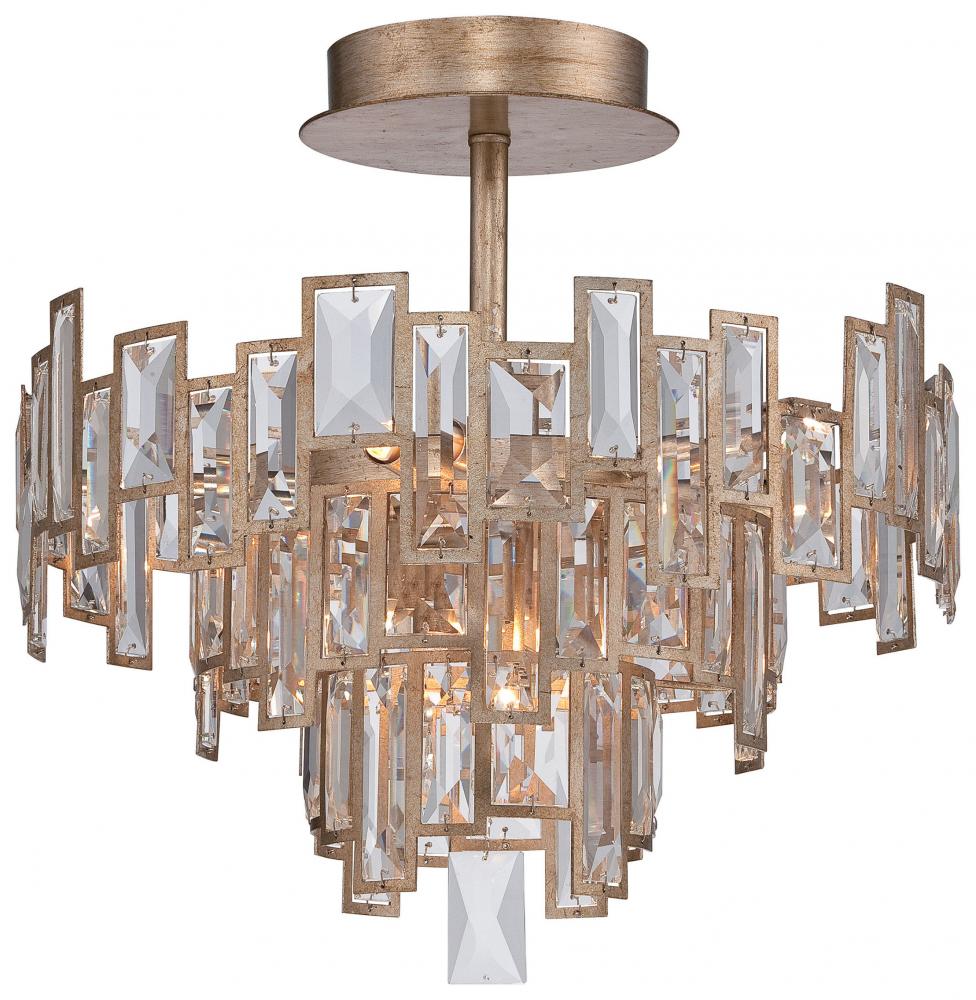 Bel Mondo - 5 Light Semi Flush