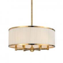 Hudson Valley 5224-AGB - 6 LIGHT CHANDELIER