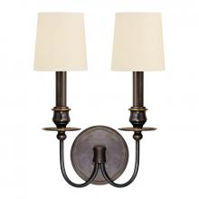 Hudson Valley 8212-OB - 2 LIGHT WALL SCONCE