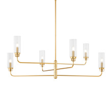 Hudson Valley 9306-AGB - Halifax Chandelier