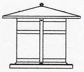 Arroyo Craftsman BC-17M-N - 17" berkeley column mount