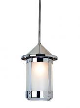 Arroyo Craftsman BSH-7CS-BZ - 7" berkeley stem hung pendant