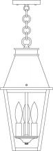 Arroyo Craftsman CRH-8RM-P - 8" croydon pendant