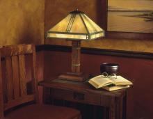 Arroyo Craftsman PTL-15CS-RB - 15" prairie table lamp