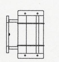 Arroyo Craftsman VS-11NRCR-S - 11" valencia sconce - no roof