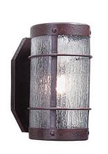 Arroyo Craftsman VS-7NRCR-BK - 7" valencia sconce - no roof