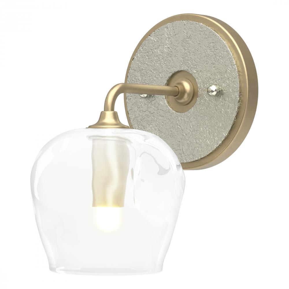 Ume 1-Light Curved Arm Bath Sconce