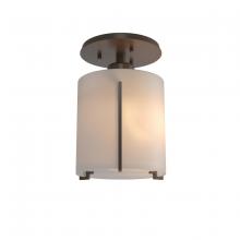 Hubbardton Forge 123775-SKT-05-GG0140 - Exos Round Semi-Flush