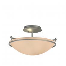 Hubbardton Forge 124302-SKT-82-SS0047 - Plain Small Semi-Flush