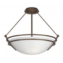 Hubbardton Forge 124432-SKT-05-GG0020 - Presidio Tryne Semi-Flush