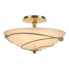 Hubbardton Forge 126712-SKT-86-SS0048 - Forged Leaves Semi-Flush