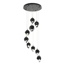 Hubbardton Forge 131140-SKT-STND-89-BP0754 - Chrysalis 9-Light Small Crystal Pendant